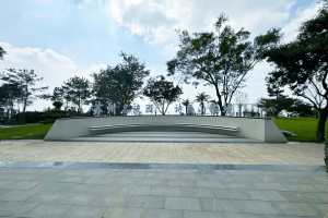 名流陵园园区景观图