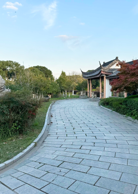 松隐山庄环境图