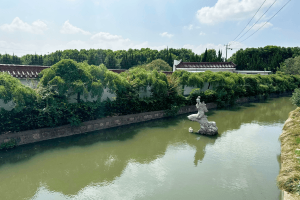淀山湖归园景观图
