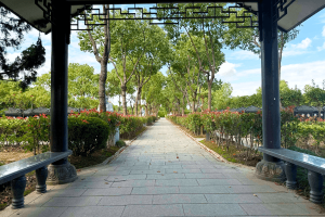 永福园陵园区景观图