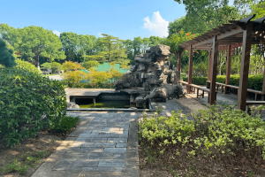 长桥山庄景观图