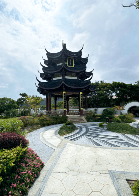 普陀山易德园环境图
