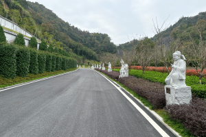 萧山泰和陵园园区景观图
