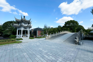 枫泾公墓景观图