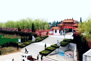 鳌山瞑园景观图